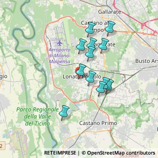Mappa 21015 Lonate Pozzolo VA, Italia (3.07083)