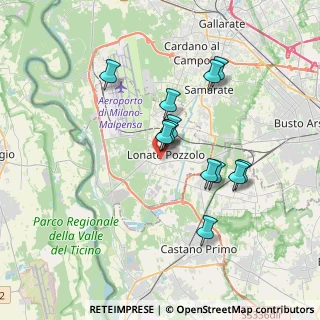 Mappa 21015 Lonate Pozzolo VA, Italia (2.93385)