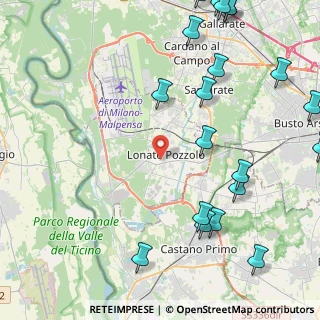 Mappa 21015 Lonate Pozzolo VA, Italia (6.062)
