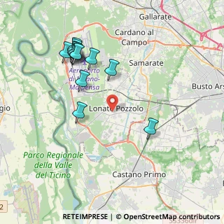 Mappa 21015 Lonate Pozzolo VA, Italia (4.12167)