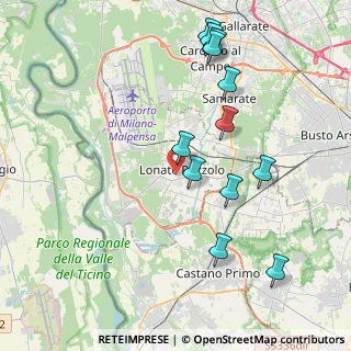 Mappa 21015 Lonate Pozzolo VA, Italia (4.24583)