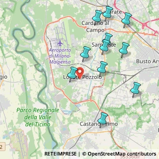 Mappa 21015 Lonate Pozzolo VA, Italia (4.51636)