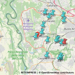 Mappa 21015 Lonate Pozzolo VA, Italia (4.88647)