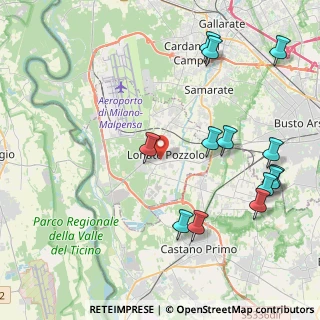 Mappa 21015 Lonate Pozzolo VA, Italia (4.97692)
