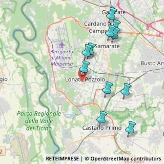 Mappa 21015 Lonate Pozzolo VA, Italia (4.35273)