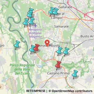 Mappa 21015 Lonate Pozzolo VA, Italia (4.88538)