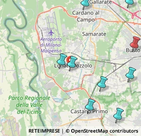 Mappa 21015 Lonate Pozzolo VA, Italia (6.10273)