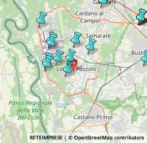Mappa 21015 Lonate Pozzolo VA, Italia (5.3645)