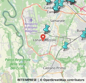 Mappa 21015 Lonate Pozzolo VA, Italia (6.507)