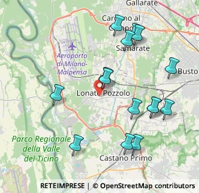 Mappa 21015 Lonate Pozzolo VA, Italia (4.05467)