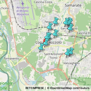 Mappa 21015 Lonate Pozzolo VA, Italia (1.63538)