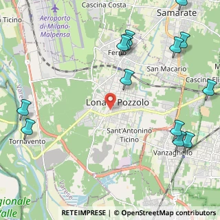 Mappa 21015 Lonate Pozzolo VA, Italia (2.97462)