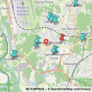 Mappa 21015 Lonate Pozzolo VA, Italia (2.20833)