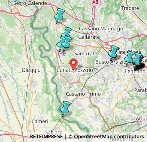 Mappa 21015 Lonate Pozzolo VA, Italia (10.919)