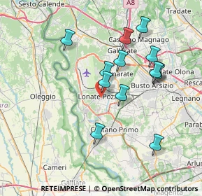 Mappa 21015 Lonate Pozzolo VA, Italia (6.99231)