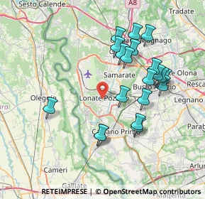 Mappa 21015 Lonate Pozzolo VA, Italia (7.357)