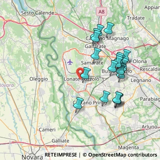 Mappa 21015 Lonate Pozzolo VA, Italia (7.8965)