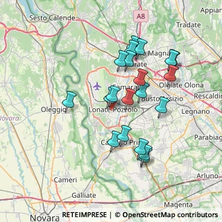 Mappa 21015 Lonate Pozzolo VA, Italia (6.809)