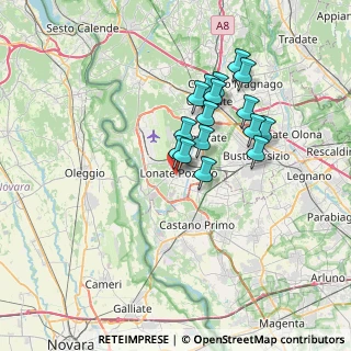 Mappa 21015 Lonate Pozzolo VA, Italia (5.77125)
