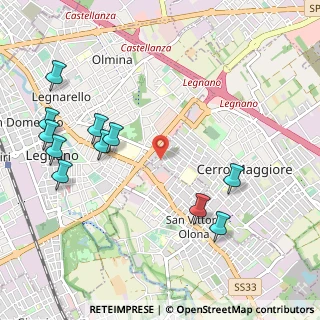 Mappa Via Gian Lorenzo Bernini, 20023 Cerro Maggiore MI, Italia (1.23455)