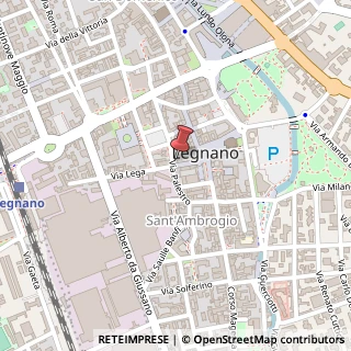 Mappa Via Felice Cavallotti, 24, 20025 Legnano, Milano (Lombardia)