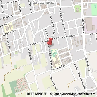 Mappa Via Luigi Settembrini, 30, 21052 Busto Arsizio, Varese (Lombardia)