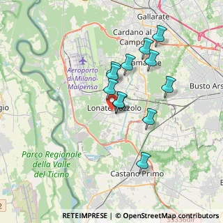 Mappa Via S. Antonino, 21015 Lonate Pozzolo VA, Italia (2.98917)