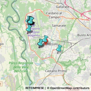 Mappa Via S. Antonino, 21015 Lonate Pozzolo VA, Italia (3.76824)