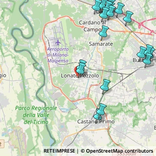 Mappa Via S. Antonino, 21015 Lonate Pozzolo VA, Italia (6.1235)