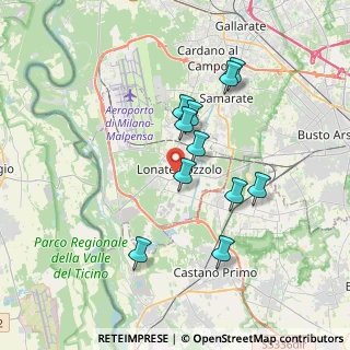 Mappa Via S. Antonino, 21015 Lonate Pozzolo VA, Italia (3.16364)