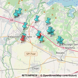 Mappa Via Cappuccini, 25033 Cologne BS, Italia (3.788)