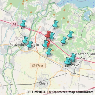 Mappa Via Cappuccini, 25033 Cologne BS, Italia (3.48143)