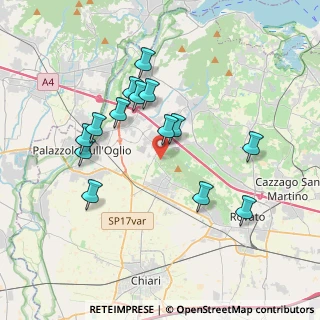 Mappa Via Cappuccini, 25033 Cologne BS, Italia (3.49071)