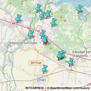Mappa Via Cappuccini, 25033 Cologne BS, Italia (4.48286)