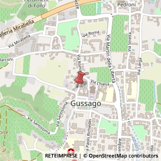 Mappa Via Roma, 6, 25064 Gussago, Brescia (Lombardia)