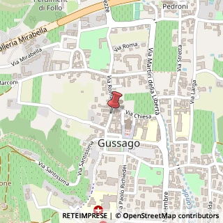 Mappa Via Roma, 33, 25064 Gussago, Brescia (Lombardia)