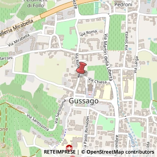 Mappa Via Roma, 45, 25064 Gussago, Brescia (Lombardia)