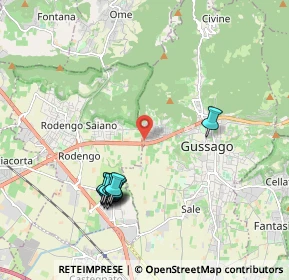 Mappa Via Mariola, 25064 Rodengo-Saiano BS, Italia (2.02091)