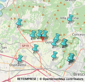 Mappa Via Mariola, 25064 Rodengo-Saiano BS, Italia (3.90933)