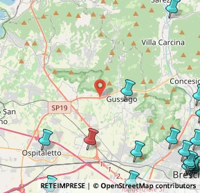 Mappa Via Mariola, 25064 Rodengo-Saiano BS, Italia (7.63316)