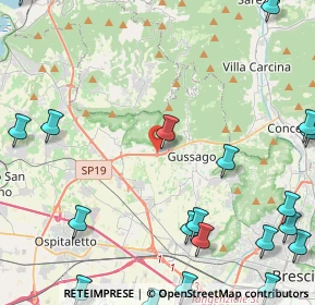 Mappa Via Mariola, 25064 Rodengo-Saiano BS, Italia (6.722)