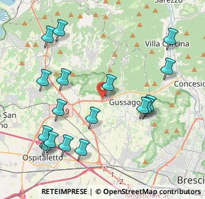 Mappa Via Mariola, 25064 Rodengo-Saiano BS, Italia (4.42647)