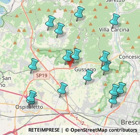 Mappa Via Mariola, 25064 Rodengo-Saiano BS, Italia (4.36188)