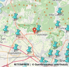 Mappa Via Mariola, 25064 Rodengo-Saiano BS, Italia (6.6535)