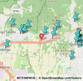 Mappa Via Mariola, 25064 Rodengo-Saiano BS, Italia (1.352)