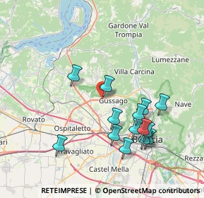 Mappa Via Mariola, 25064 Rodengo-Saiano BS, Italia (7.60429)
