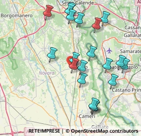 Mappa Via Momo, 28047 Oleggio NO, Italia (8.2015)