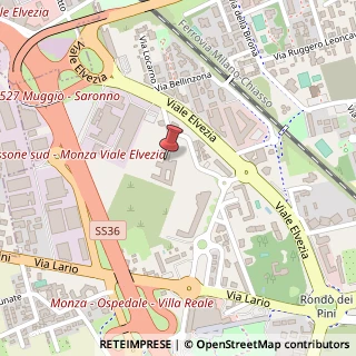 Mappa Via Montevecchia, 18, 20900 Monza, Monza e Brianza (Lombardia)