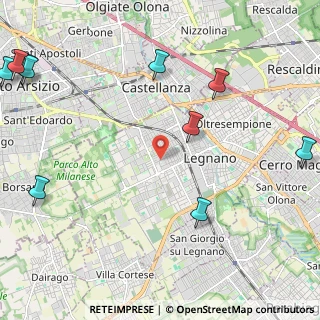 Mappa Via Don Luigi Castelli, 20025 Legnano MI, Italia (3.31)