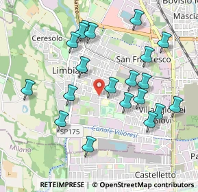 Mappa Viale Lombardia, 20051 Limbiate MB, Italia (0.9985)